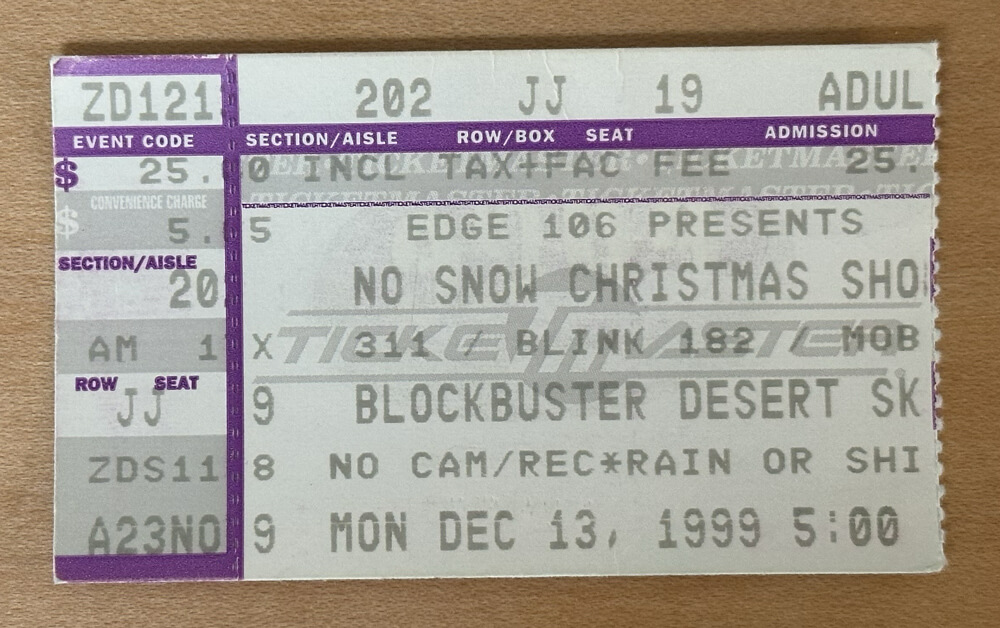 ticket stub