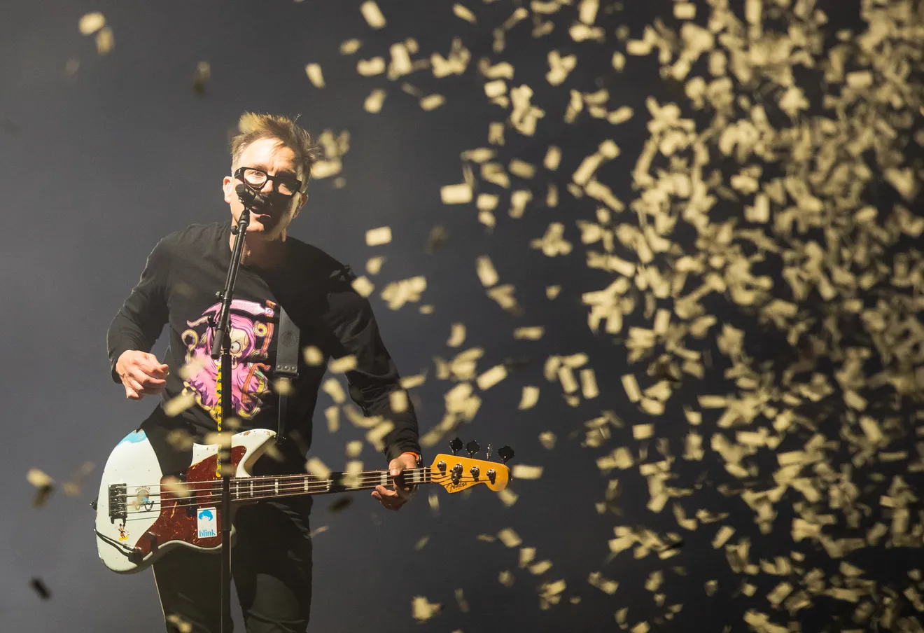 Mark with confetti