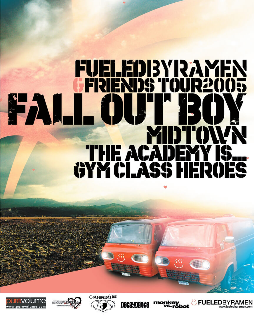 Fueled by Ramen Friends Tour poster