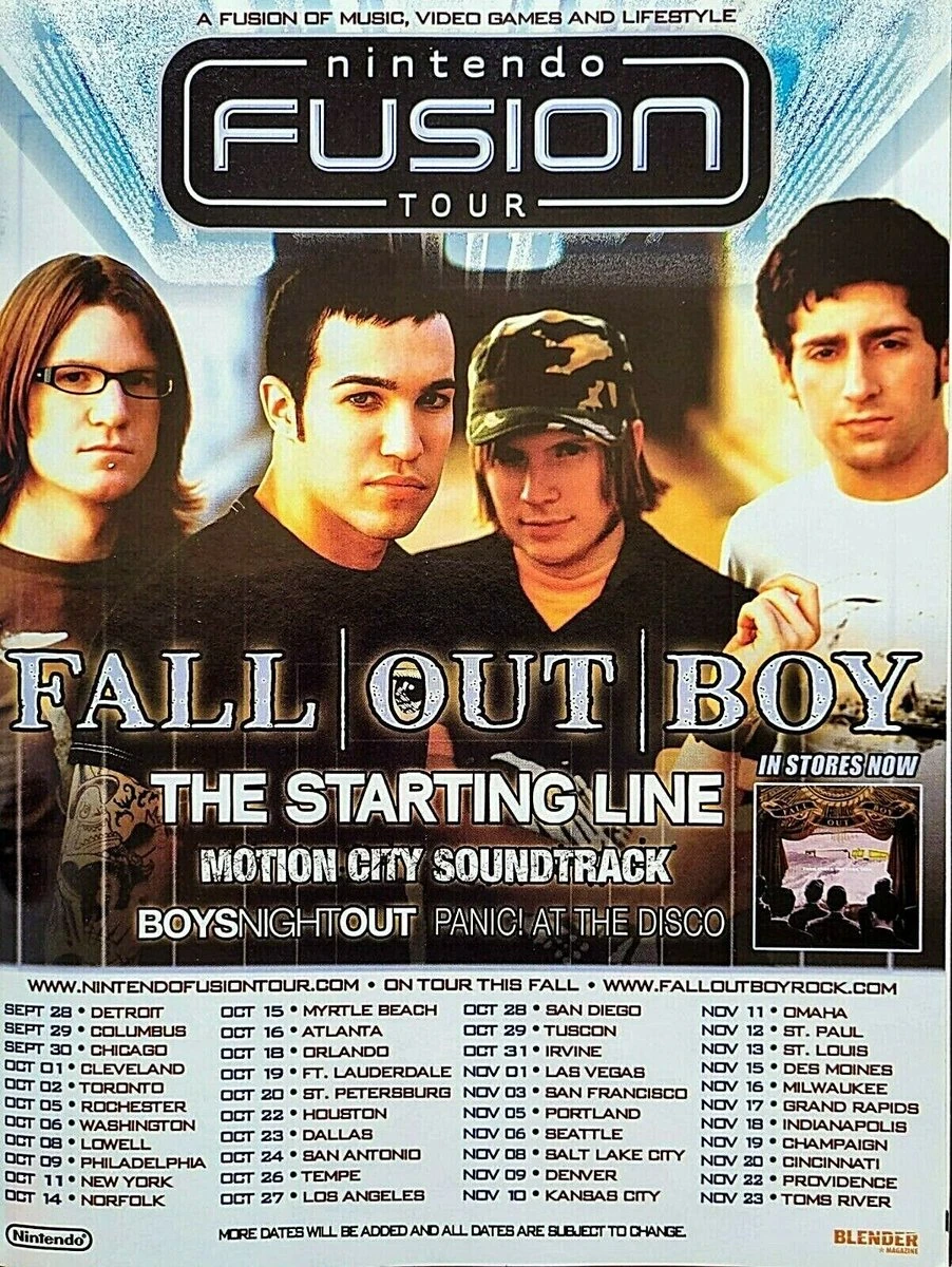 Nintendo Fusion Tour schedule