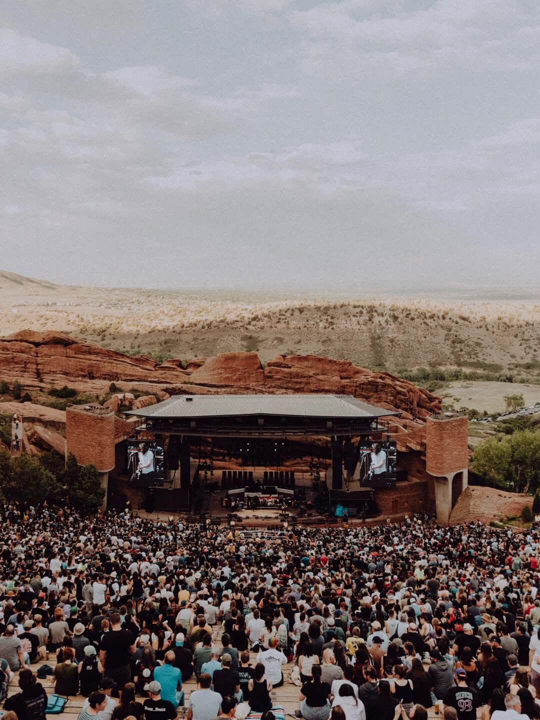 Red Rocks stage