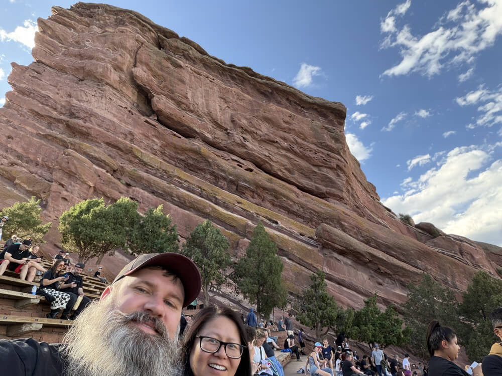 Lynn and Clay at Red Rocks