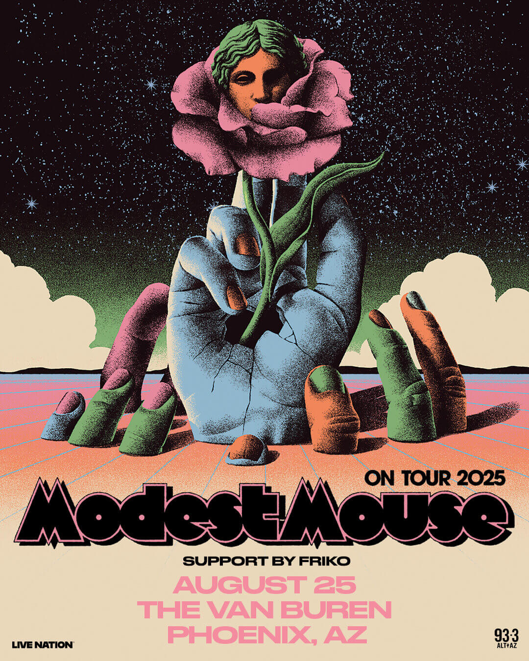 Modest Mouse tour poster