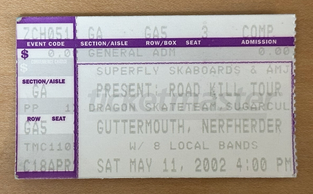 ticket stub