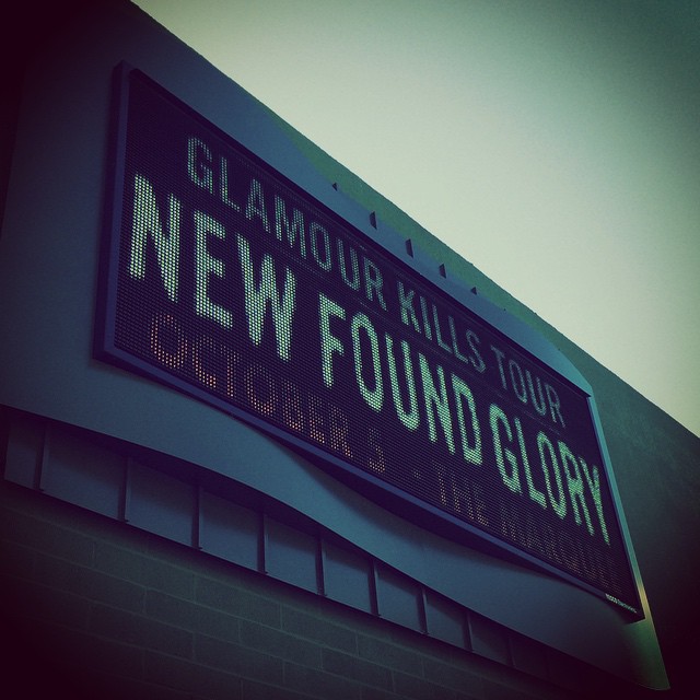 sign outside the Marquee