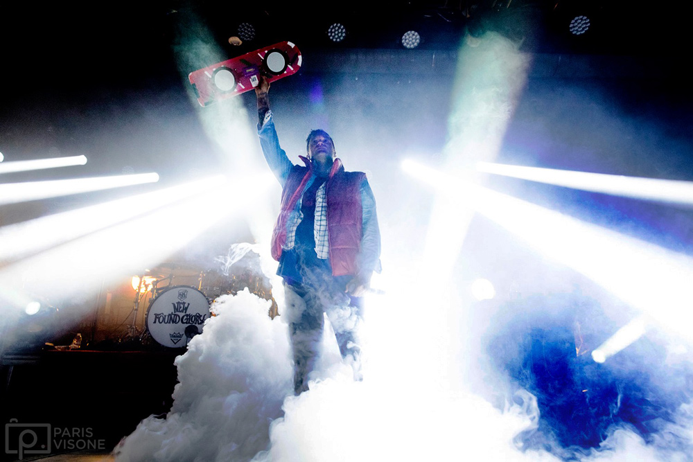 Jordan in Marty McFly gear