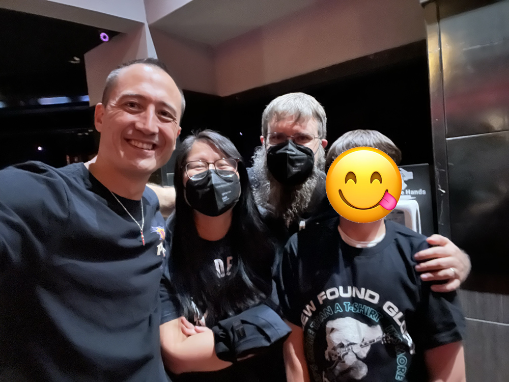 Lynn and fam at The Marquee