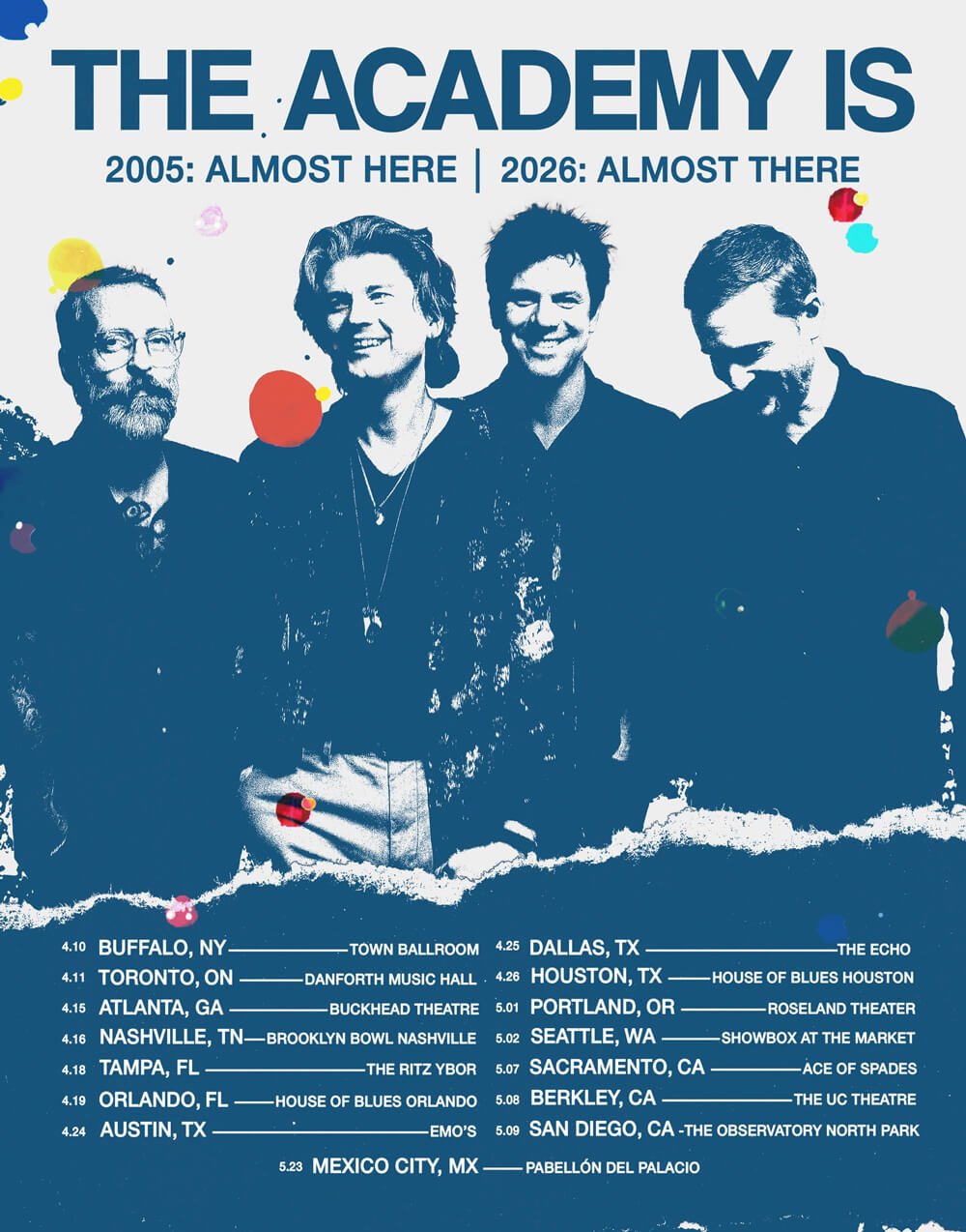 tour schedule