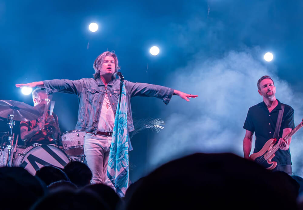 William and Adam on stage