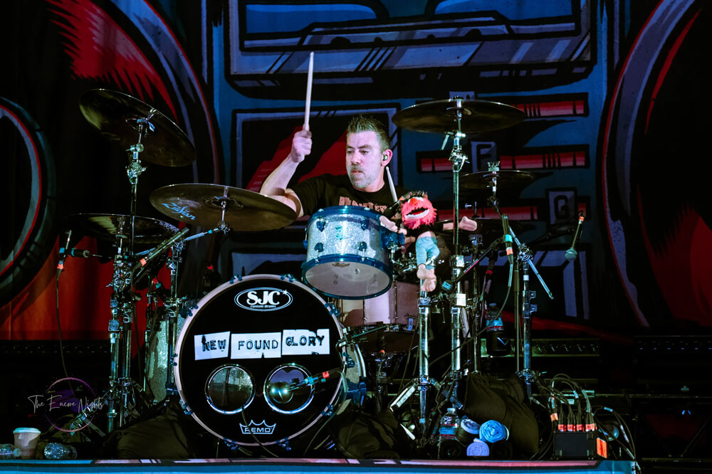 drummer Cyrus of New Found Glory