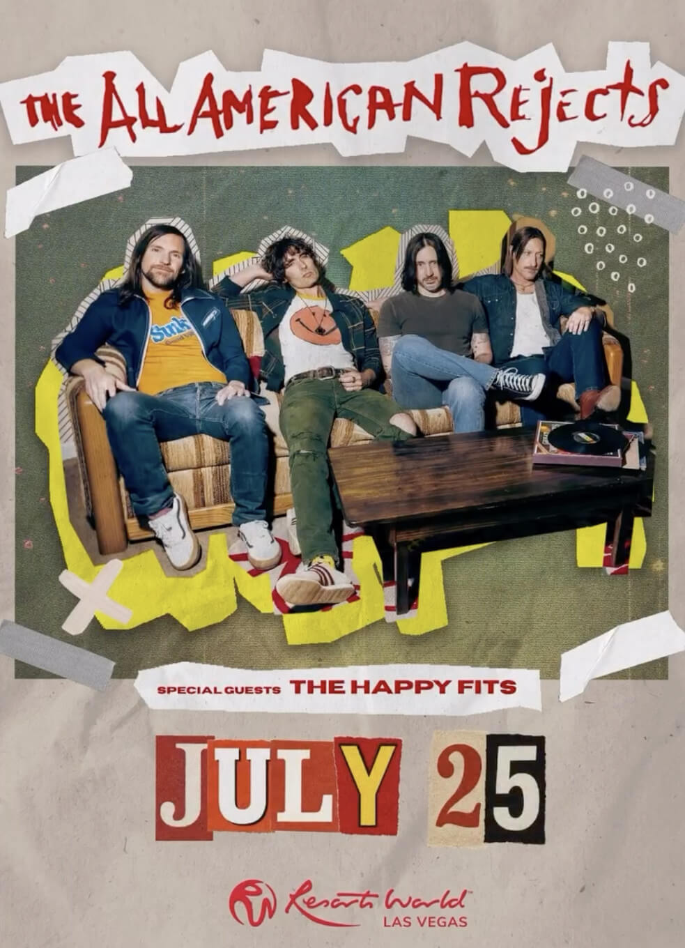 The All-American Rejects at Resorts World flyer
