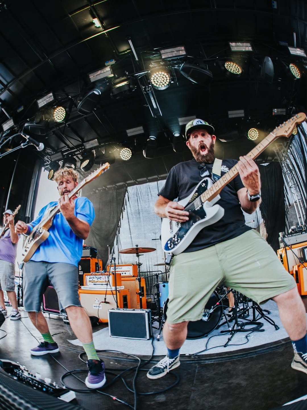 Fourbanger on stage