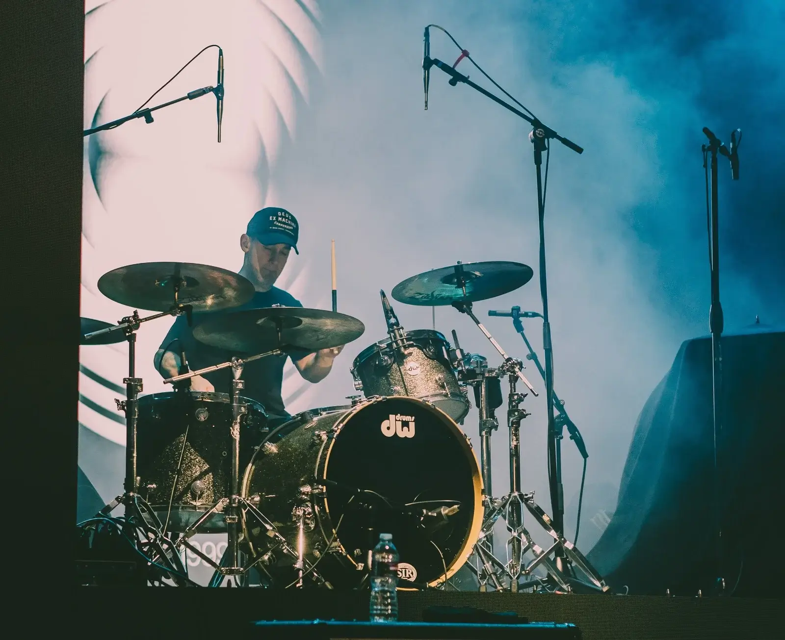 Tom drumming