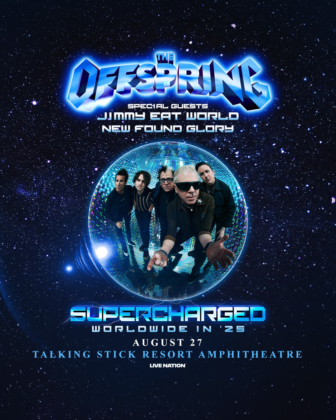 The Offspring SUPERCHARGED Worldwide in ’25