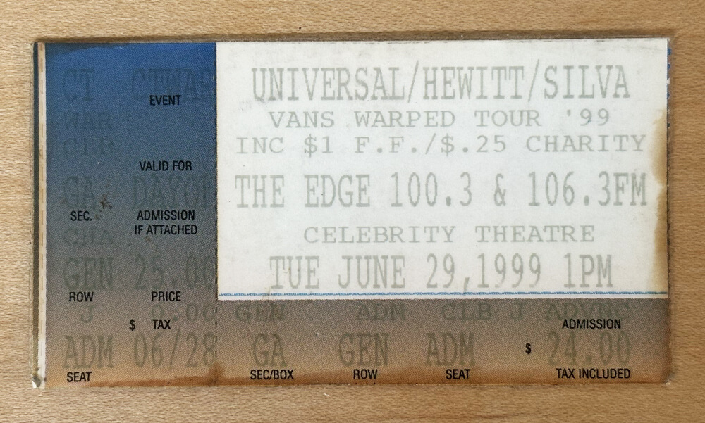 ticket stub