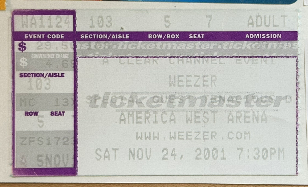 ticket stub